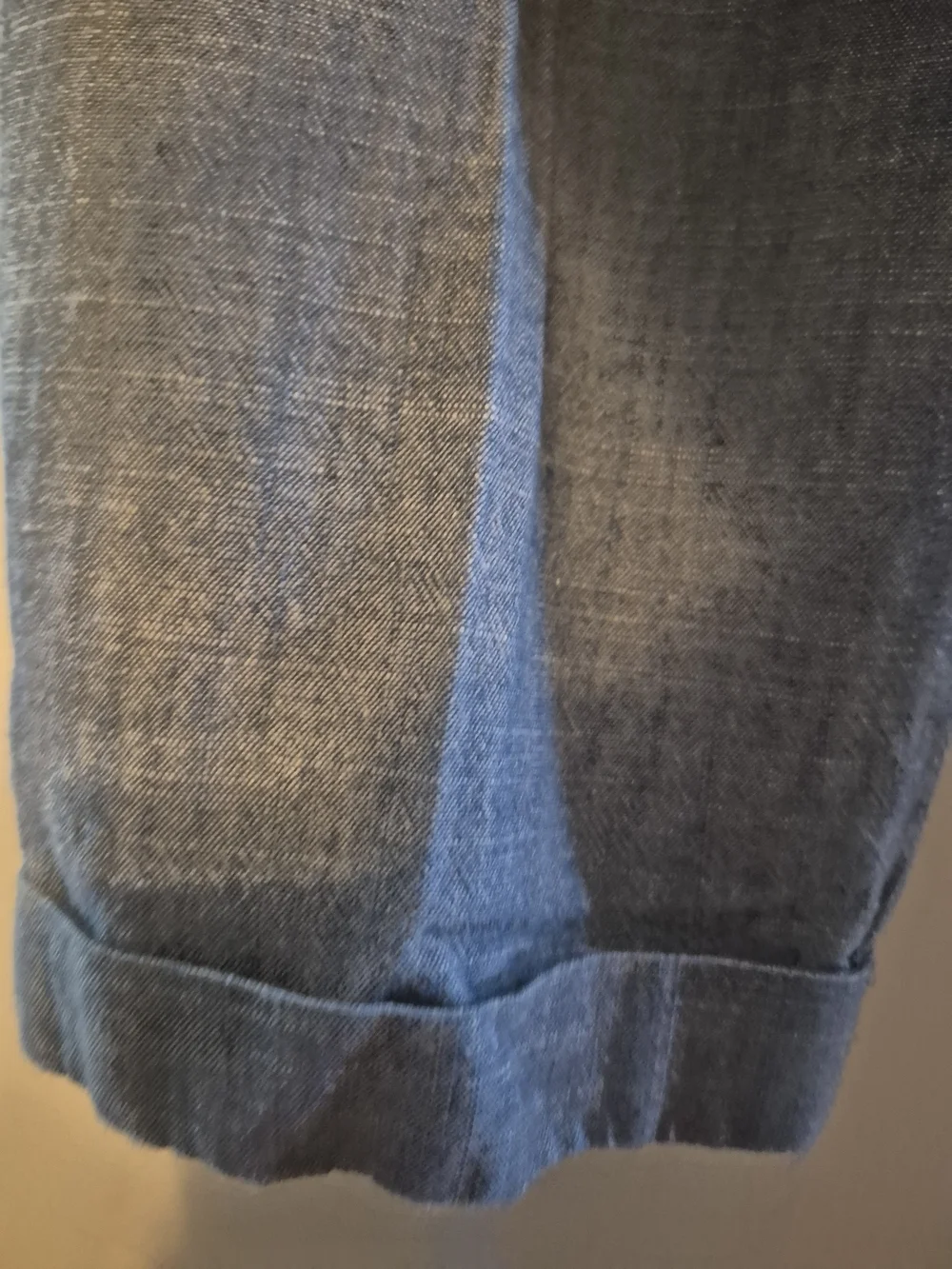 J CREW SET OF 2 Casual Drawstring Linen-Blend Pants in Light Blue and Navy, Sz 6